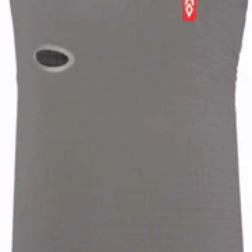 Airhole Balaclava Full Hinge Waffle - A gray balaclava with a waffle pattern on the fabric, featuring an Airhole logo in white on the front.