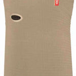 Airhole Balaclava Full Hinge Waffle - A tan balaclava with a waffle pattern on the fabric, featuring an opening for the mouth and nose area.
