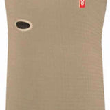Airhole Balaclava Full Hinge Waffle - A tan balaclava with a waffle pattern on the fabric, featuring an opening for the mouth and nose area.