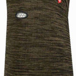 Airhole Balaclava Full Hinge Waffle - A brown balaclava with a waffle pattern on the fabric, featuring an oval-shaped ventilation hole in the center of the mask.