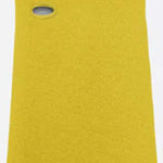 Airhole Balaclava Hinge Polar 2024 - Yellow balaclava with a hinge at the neck and an opening for the mouth.