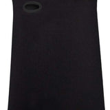 Airhole Junior's Balaclava Hinge Polar 2024 - Black balaclava with a hinge at the neck and red logo on the left side.