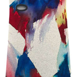 Airhole Junior's Balaclava Hinge Polar 2024 - A white balaclava with a red logo and blue, yellow, and green accents.