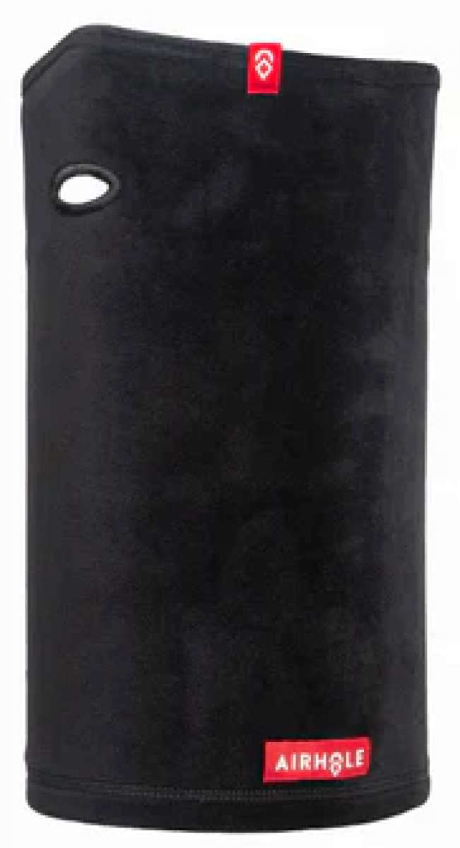 Airhole Junior Airtube Ergo Milk Fleece 2024 - An air tube with a milk-colored fleece cover, featuring an ergonomic design for comfort and fit.