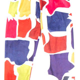 Airhole Junior Milk Fleece Thermal Set 2024 - A set of fleece-lined snow pants and matching jacket in a vibrant milk-colored hue with white accents.