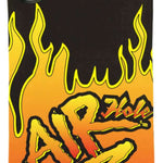 Airhole Juniors Ergo Polar Airtube 2023 - Black tube with yellow logo and white text on a black background.