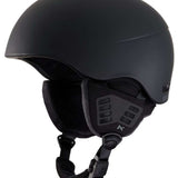 Anon Helo 2.0 Helmet 2022-2023 - Matte black helmet with a sleek, aerodynamic design and ventilation system visible on top.
