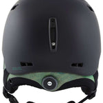 Anon Ladies Rodan Helmet 2022-2023 - A black helmet with a white logo on the front and a strap at the back.