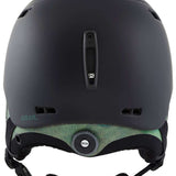 Anon Ladies Rodan Helmet 2022-2023 - A black helmet with a white logo on the front and a strap at the back.