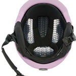 Anon Logan Wavecel Helmet 2024 - Black helmet with white logo on front and black straps.