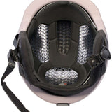 Anon Logan Wavecel Helmet 2024 - Black helmet with white accents, featuring a wave pattern on the side and a small logo near the back.