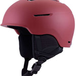 Anon Logan Wavecel Helmet 2024 - Matte black helmet with a white logo on the side and a small vent at the top.