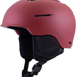 Anon Logan Wavecel Helmet 2024 - Matte black helmet with a white logo on the side and a small vent at the top.