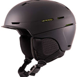 Anon Merak WaveCel Helmet 2022-2023 - Matte black helmet with a subtle wave pattern on the side and a small Anon logo at the back.