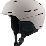 Anon Merak WaveCel Helmet 2022-2023 - Matte black helmet with a sleek, aerodynamic design and ventilation system on top.