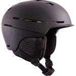 Anon Merak WaveCel Helmet 2022-2023 - Matte black helmet with a sleek, aerodynamic design and subtle wave pattern on the side.