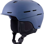 Anon Merak Wavecel Helmet 2024 - Matte black helmet with a sleek, aerodynamic design and ventilation system on top.