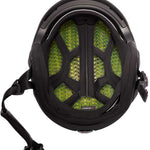 Anon Merak Wavecel Helmet 2024 - Black helmet with a white logo on the front and a black strap in the back.