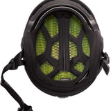 Anon Merak Wavecel Helmet 2024 - Black helmet with a white logo on the front and a black strap in the back.