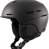 Anon Merak Wavecel Helmet 2024 - Matte black helmet with a sleek, aerodynamic design and ventilation system visible on top.