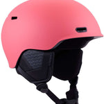 Anon Oslo WaveCel Helmet 2024 - Matte black helmet with a subtle wave pattern on the side and a small, round logo near the back.