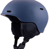 Anon Oslo WaveCel Helmet 2024 - Matte black helmet with a sleek, aerodynamic design and subtle wave pattern on the side.