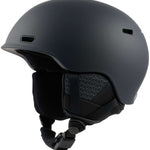 Anon Oslo WaveCel Helmet 2024 - Matte black helmet with a sleek, aerodynamic design and subtle wave pattern on the side.