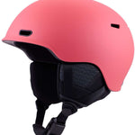 Anon Oslo WaveCel Helmet 2024 - Matte black helmet with a subtle wave pattern on the side and a small Anon logo near the back.