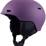 Anon Oslo WaveCel Helmet 2024 - Matte black helmet with a subtle wave pattern on the side and a small Anon logo near the back.