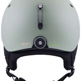 Anon Oslo WaveCel Helmet 2024 - A sage green helmet with a matte finish, featuring a sleek design and subtle branding on the front.