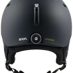 Anon Oslo WaveCel Helmet 2024 - Matte black helmet with a sleek, aerodynamic design and subtle WaveCel branding on the side.