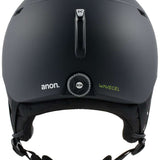 Anon Oslo WaveCel Helmet 2024 - Matte black helmet with a sleek, aerodynamic design and subtle WaveCel branding on the side.