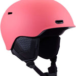 Anon Oslo WaveCel Helmet 2024 - Matte black helmet with a subtle wave pattern on the side and a small Anon logo at the back.