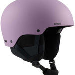 Anon Raider 3 Helmet 2022-2023 - A matte black helmet with a sleek, aerodynamic design and ventilation system visible on top.