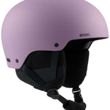 Anon Raider 3 Helmet 2022-2023 - A matte black helmet with a sleek, aerodynamic design and ventilation system visible on top.