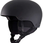 Anon Raider 3 Helmet 2022-2023 - Matte black helmet with a sleek, aerodynamic design and ventilation system visible on top.