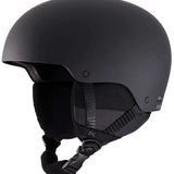Anon Raider 3 Helmet 2022-2023 - Matte black helmet with a sleek, aerodynamic design and ventilation system visible on top.