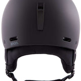Anon Raider 3 Helmet 2024 - Matte black helmet with a sleek, aerodynamic design and adjustable vents on top.