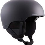 Anon Raider 3 Helmet 2024 - Matte black helmet with a sleek, aerodynamic design and a subtle logo on the front.