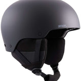 Anon Raider 3 Helmet 2024 - Matte black helmet with a sleek, aerodynamic design and a subtle logo on the front.