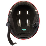 Anon Raider 3 Helmet 2024 - Black helmet with white logo on front and black chin strap.