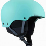 Anon Raider 3 Helmet 2024 - Matte black helmet with a sleek, aerodynamic design and a subtle logo on the front.