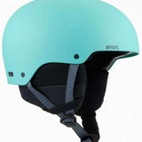 Anon Raider 3 Helmet 2024 - Matte black helmet with a sleek, aerodynamic design and a subtle logo on the front.