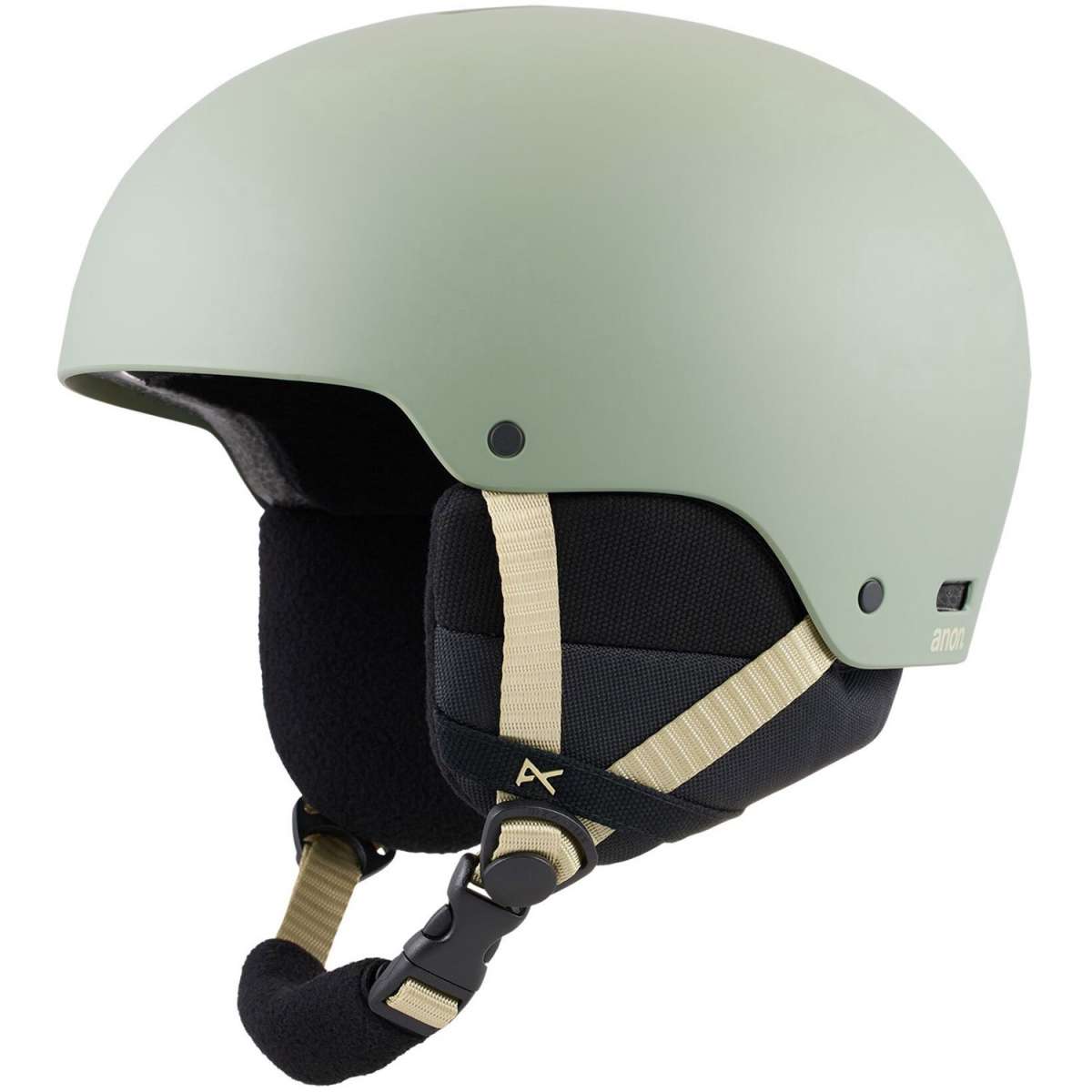 Anon Raider 3 Helmet 2024 - Matte black helmet with a sleek, aerodynamic design and ventilation system visible on top.