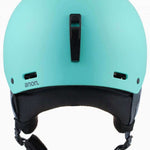 Anon Raider 3 Helmet 2024 - Matte black helmet with a white logo on the front and a strap at the back.