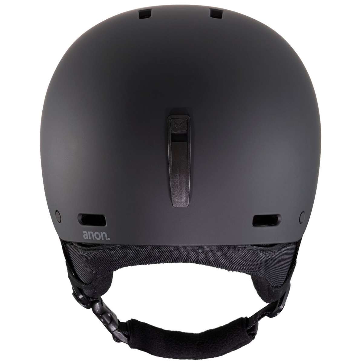 Anon Raider 3 Helmet 2024 - Matte black helmet with a sleek, aerodynamic design and ventilation system visible on top.