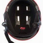 Anon Raider 3 Helmet 2024 - Black helmet with white logo on front and black chin strap.