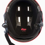 Anon Raider 3 Helmet 2024 - Black helmet with white logo on front and black chin strap.