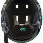 Anon Raider 3 Helmet 2024 - Black helmet with white logo on front and black straps.