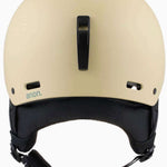 Anon Raider 3 Helmet 2024 - Black helmet with a white logo on the front and a black strap in the back.